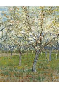The Pink Orchard, Vincent Van Gogh. Ruled Journal