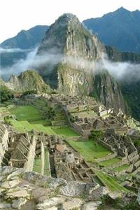 Top 50 Man Made Wonders Machu Picchu 150 Page Lined Journal