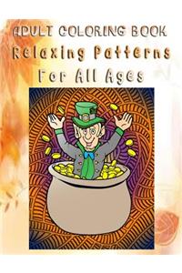 Adult Coloring Book Relaxing Patterns For All Ages