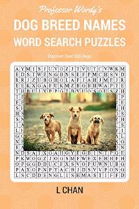 Dog Breed Names Word Search Puzzle Book