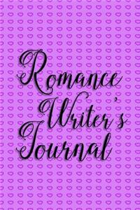 Writer's Notebook - Romance Writer's Journal (Purple-Black)