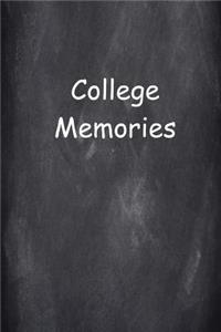 Graduation Journal College Memories