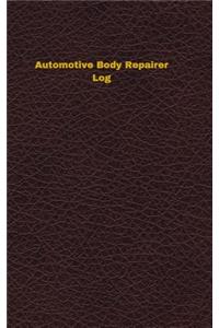 Automotive Body Repairer Log