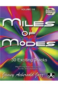 Jamey Aebersold Jazz -- Miles of Modes, Vol 116