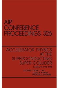 Accelerator Physics at the Superconducting Supercollider