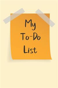 My To Do List