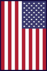 American Flag Notebook