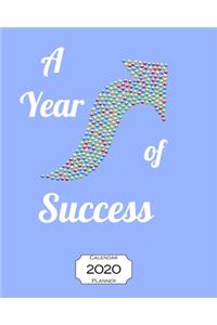 A Year of Success 2020 Calendar Planner