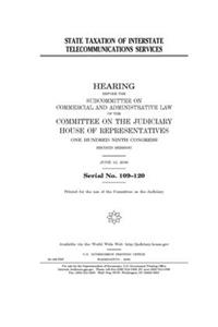 State taxation of interstate telecommunications services