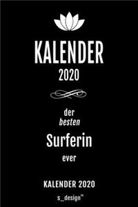 Kalender 2020 für Surfer / Surferin