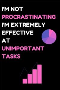I'm Not Procrastinating I'm Extremely Effective At Unimportant Tasks