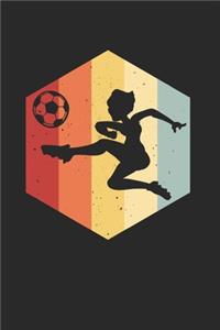 Fußball Fußballspieler Notizbuch