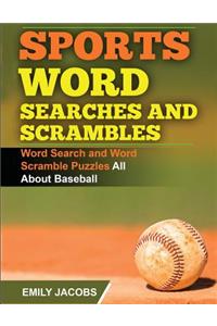 Sports Word Searches and Scrambles - Baseball