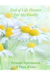 End of Life Planner For My Family