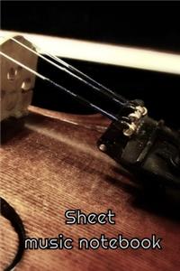 Sheet Music Notebook