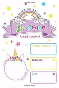 1st Grade Lined Journal