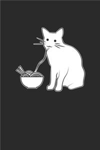 Cat With Ramen