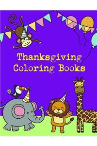 Thanksgiving Coloring Books