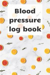 Blood Pressure Log Book