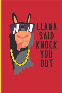 Llama Said Knock You Out