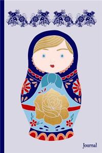 Russian Matryoshka Doll Journal