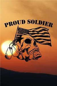 Proud soldier