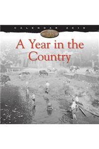A Year In the Country Heritage Wall Calendar 2018 (Art Calendar)