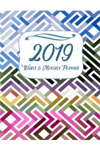 2019 Weekly and Monthly Planner