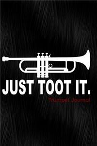 Just Toot It Trumpet Journal