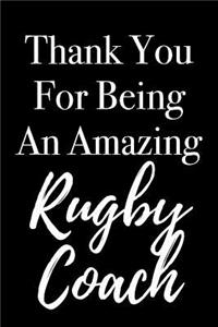 Thank You for Being an Amazing Rugby Coach