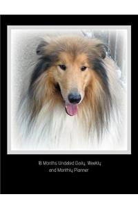 18 Months Undated Daily, Weekly and Monthly Planner
