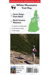 Appalachian Mountain Club White Mountains Trail Map