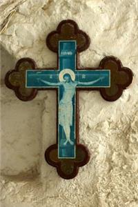 An Antique Cross with Jesus Journal