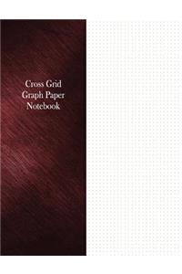 Cross Grid Graph Paper Notebook