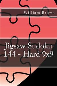 Jigsaw Sudoku 144 - Hard 9x9
