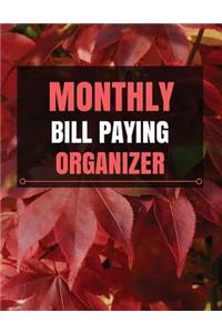 Monthly Bill Paying Organizer