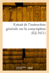 Extrait de l'instruction générale sur la conscription