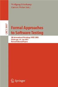 Formal Approaches to Software Testing