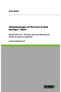 (Dis)advantages of first love in Nick Hornby's 