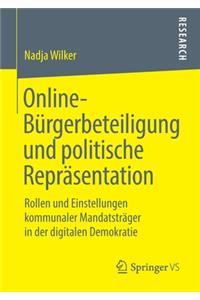 Online-Bürgerbeteiligung Und Politische Repräsentation