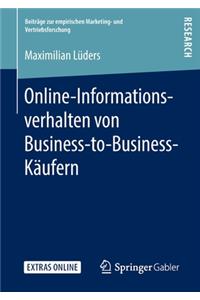 Online-Informationsverhalten von Business-to-Business-Käufern