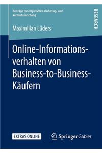 Online-Informationsverhalten Von Business-To-Business-Käufern