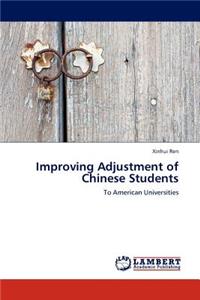 Improving Adjustment of Chinese Students