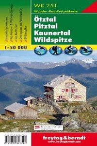 Otztal, Pitztal, Kaunertal, Wildspitze GPS