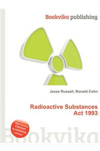 Radioactive Substances ACT 1993