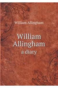 William Allingham a Diary