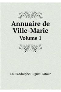 Annuaire de Ville-Marie Volume 1