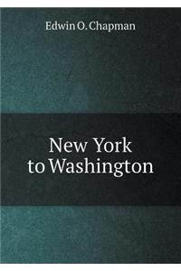 New York to Washington