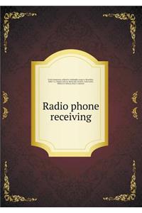 Radio Phone Receiving