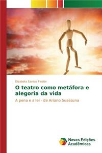 O teatro como metáfora e alegoria da vida